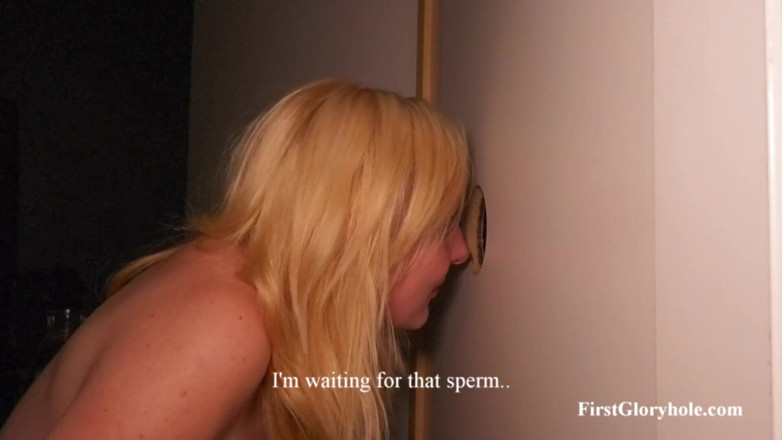 First Gloryhole: Madura mulher Lena - seu primeiro gloryhole parte número 4