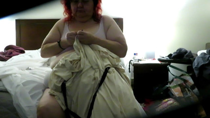 BBW nurse Vicki adventures with friends: Dressing for special dinner at Parrot Fest in Houston January 2022