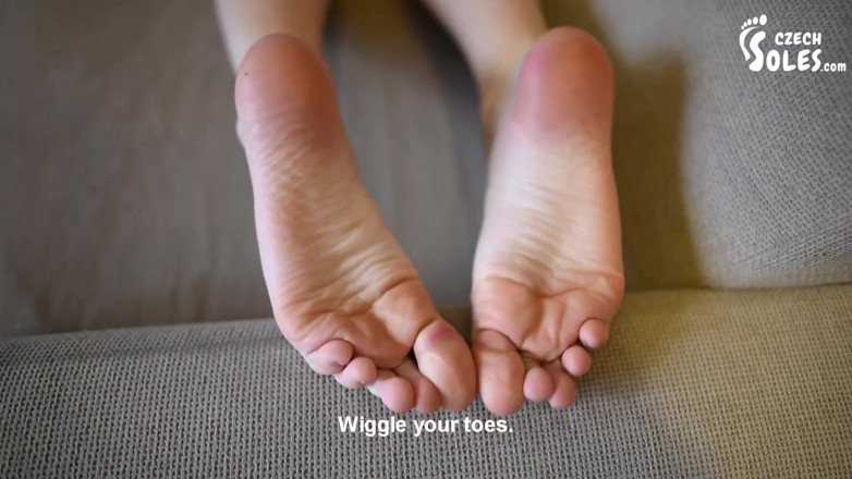 Czech Soles - foot fetish content: Foot fetish model casting with Ivet