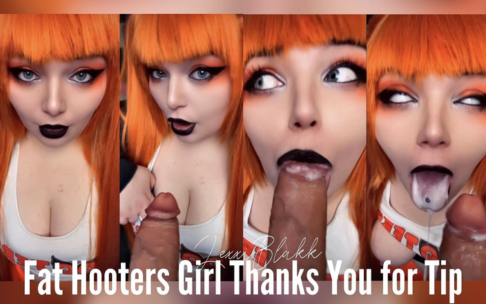 LexxiBakk: Fat Hooters Girl Thanks You for Tip