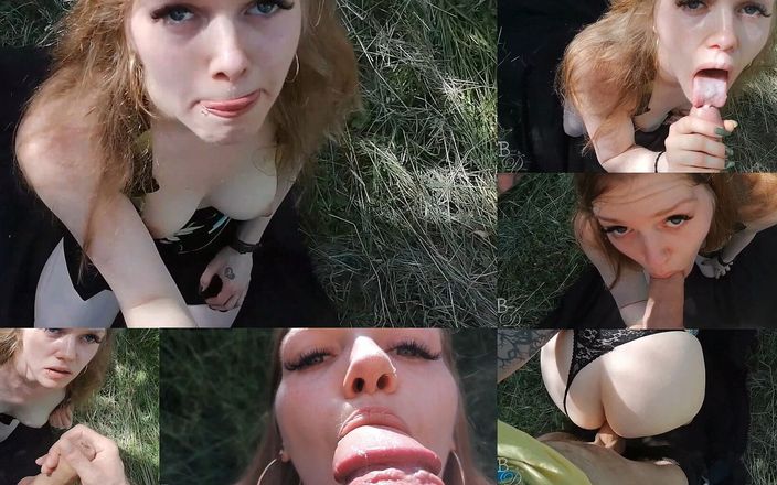 Lina Darling: ¡Leche en la cara! Linadarling - fóllame detrás de los arbustos!