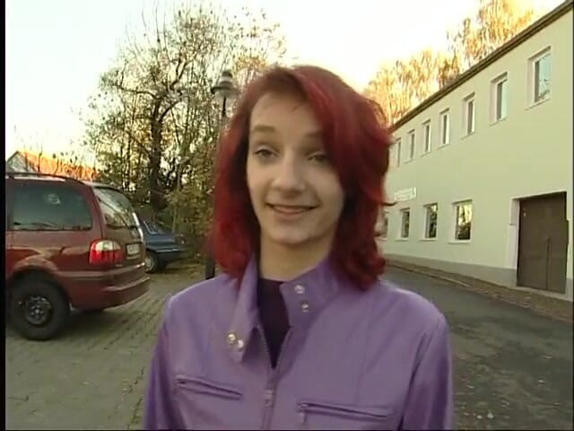 Dirty Teeny: Redhead teen with small tits gives an amazing blowjob at...