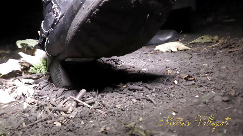 Mxtress Valleycat: Adorazione degli stivaletti nella foresta