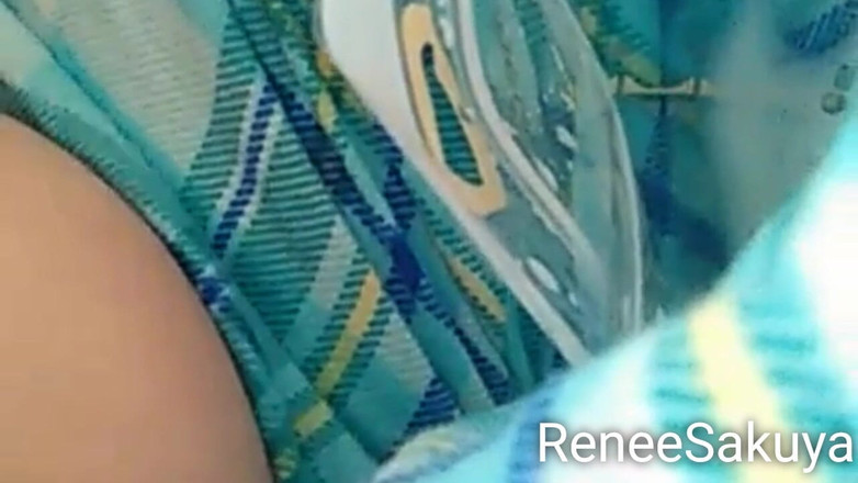 Renee Sakuya: Лактация в мешок с грудным молоком