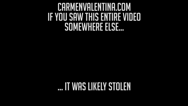 Carmen Valentina: Carmen Valentina女友cleo已经准备好玩了！ 撸管