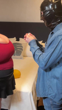 Angel bbw ha le mani piene di enormi meloni