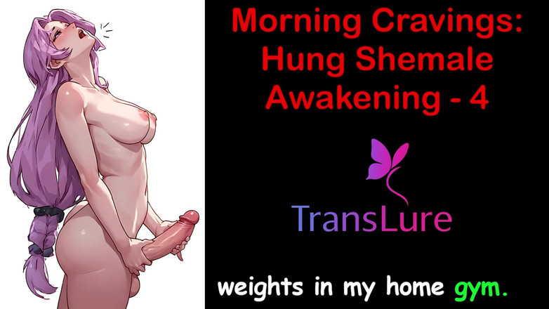 TransLure: Engleză audio sex poveste - pofte de dimineață: Transsexuală atârnată Awakening - 4