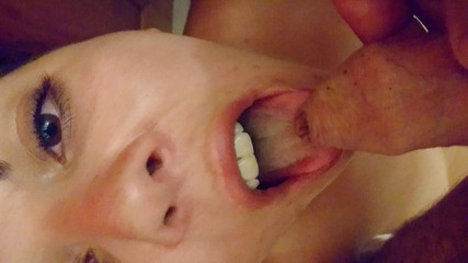 Thumbnail of Piss in her mouth in bathroom