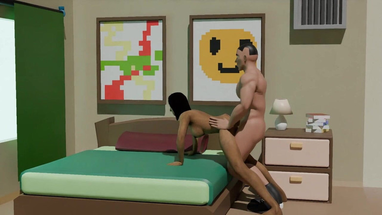 My house for adult: Con trai riêng đụ mẹ kế của anh ấy trong nhà