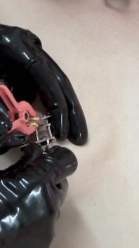 Submissive redhead girl gets fucked and whipped
