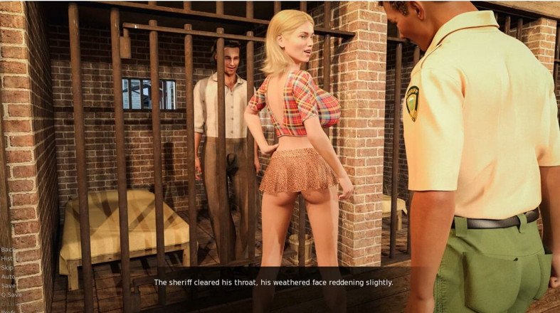 XXX Games Bunk: Luckylucyanddaltonsbanginginthewildwest - 游戏 - 角色扮演 - 囚犯和警长乱搞市长的继女