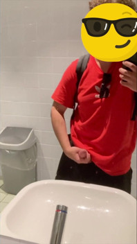 Jacking off in Parking Lot Bathroom in Antwerp