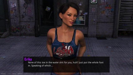 Dirty GamesXxX: Um homem para todos: garota selvagem em um beco escuro -...