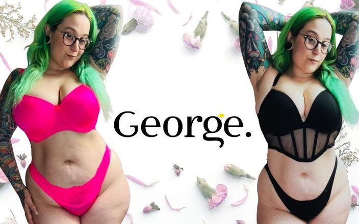 ElizabethsLingerie: Necenzurovaná George Asda zkouší spodní prádlo