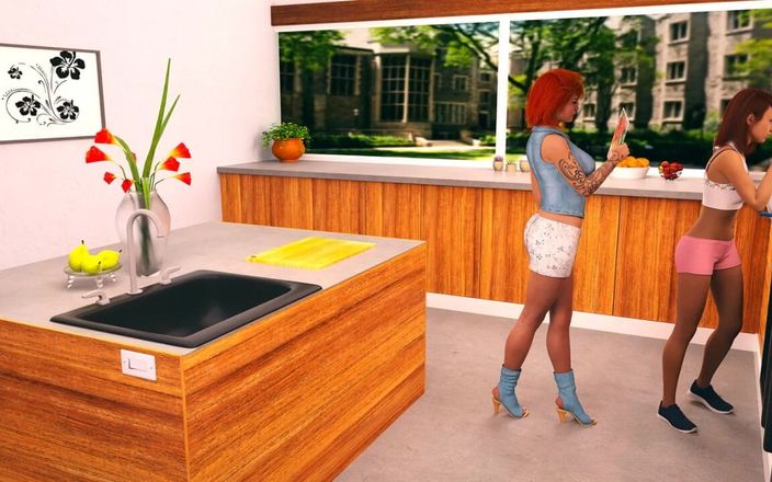 LoveSkySan69Real: Essere un dik 0.4.0 parte 65 Heather masturbazione gameplay di Loveskysan69
