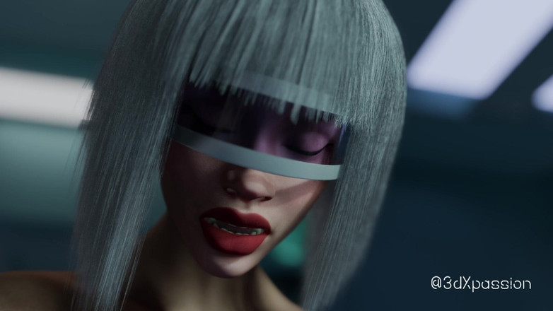 3dxpassion-transgender: Cryolab Secrets - 18-летняя красотка Yuna скачет в позе наездницы, принимает раком и стоны через глубокий минет