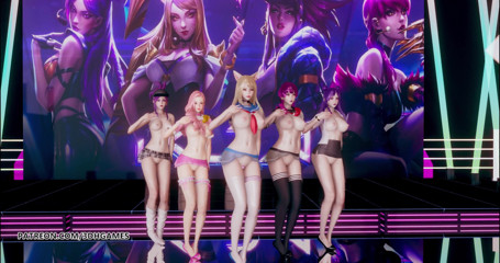 3D-Hentai Games: Olá Venus - Wiggle - dança nua Ahri Akali Kaisa Evelynn Seraphine