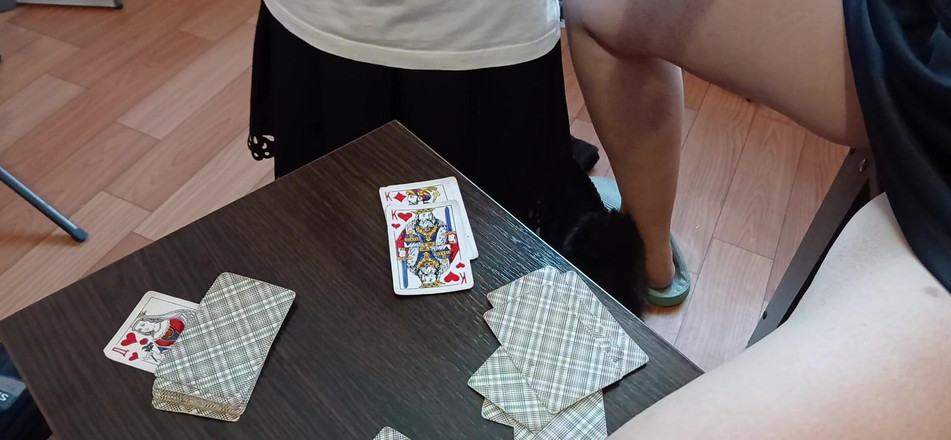 Lesbian-illusion: My Neighbor Lost Her Girlfriend at Cards