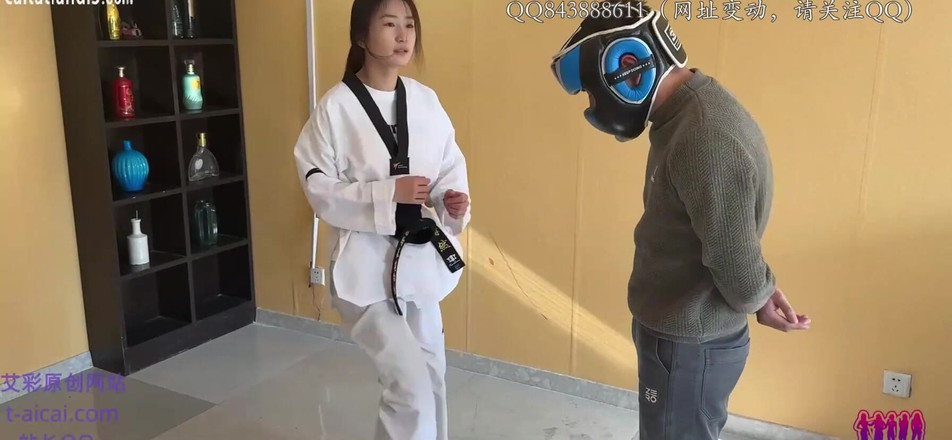 Giantess Domination: 176 cm, 78 kg, iubită Karate cu lovituri puternice, runda 1