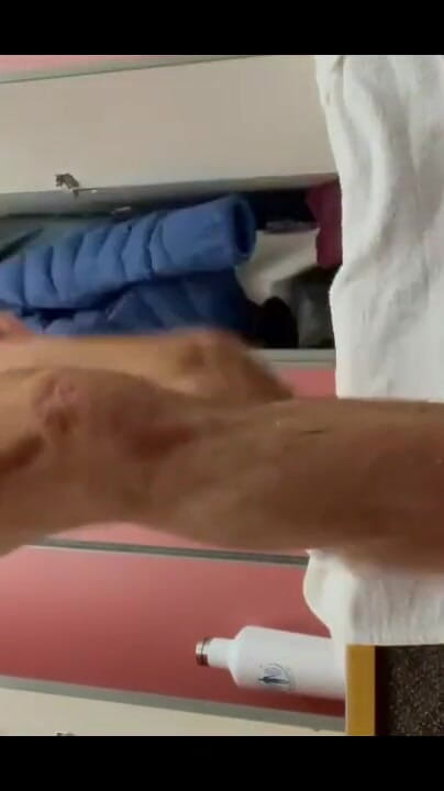 Changing in Locker Room (Guy Grey)