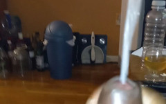 BlueBaker69: Masturbandosi, grosso cazzo non circonciso che spara carico grasso