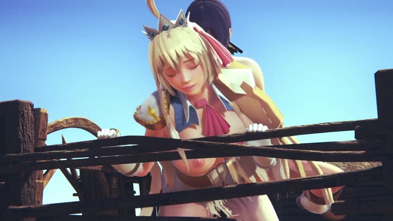 Wraith ward: Pecorine får en creampie orgasm. Princess connect Re-dive
