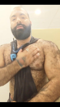 A Little Post Workout Nipple Play