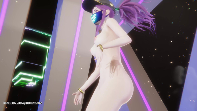 3D-Hentai Games: [mmd] Aespa - 전설의 초신성 아칼리 섹시한 벌거벗은 댄스 리그 무수정 헨타이