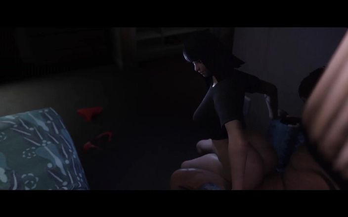 Velvixian 3D: Charlotte di kamar tidurnya