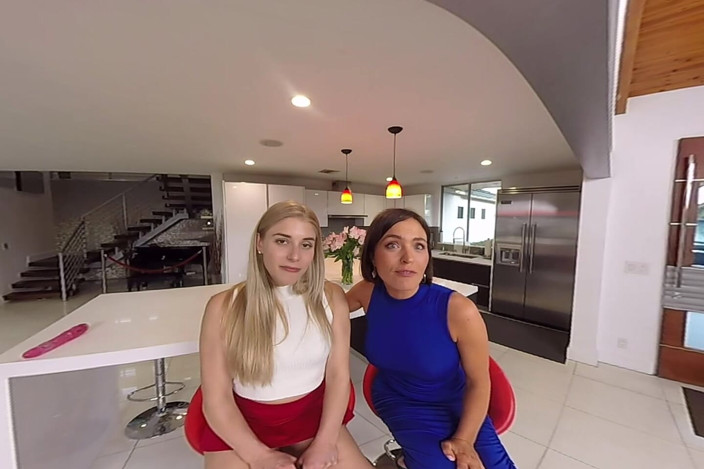 RealHotVR: My Girlfriend Brings Home Her Friend’s Hot Stepmom for Filthy...