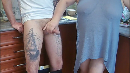 Zona901: Výstřik z masturbace mého penisu tlustou ženou