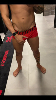 In the Gym Bathroom