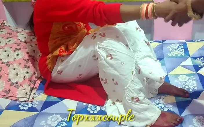 Topxxxcouple: Newly Married Bhabhi Has Hot Fuck with Surprise Anal Shot.
