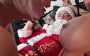 Matty facial: Santa Clause boşalıyor