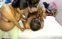 Blue couple: Follada virgen Saliji en presencia de esposa embarazada
