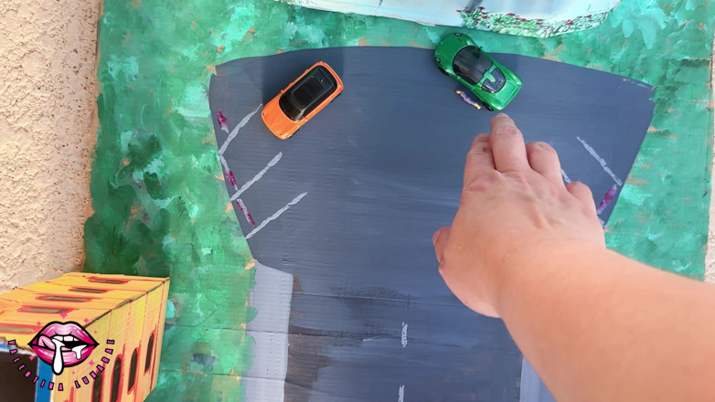 Valentina Lunarae: Freaky Town Giantess Destroys Tiny People