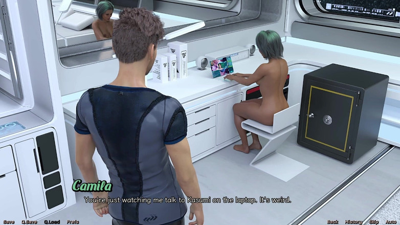 AVNTeller: Échouée dans l’espace n ° 175 - une femdom militaire veut jouir avec...