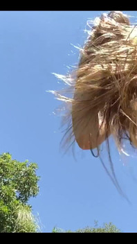 Shaking Out My Long Hair