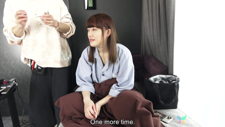 Tenshigao Backstage: Nagisa Katagiri hinter den kulissen