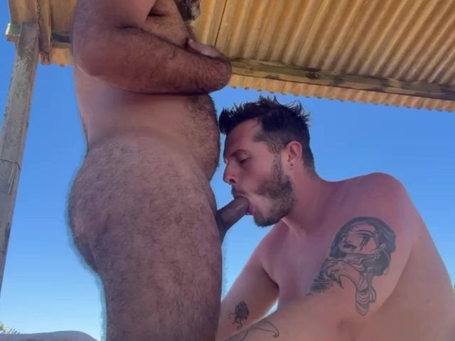 Caught Sucking on the Beach (Saints Sinners)