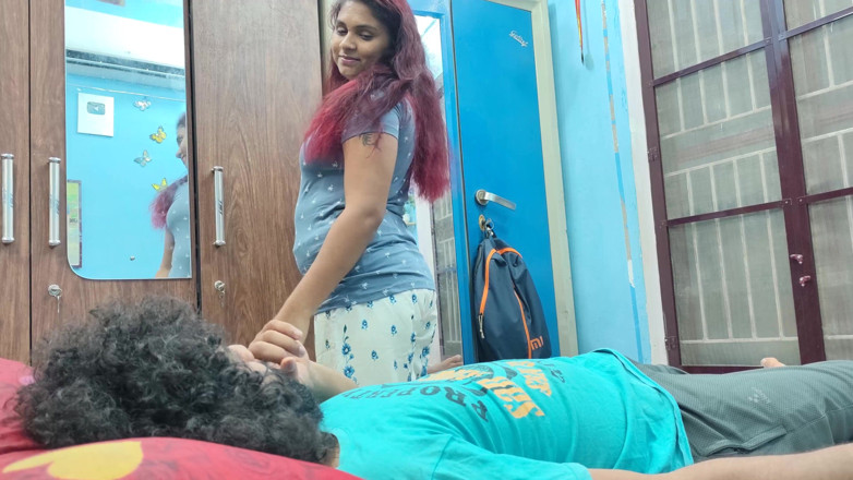 Vaigavarun Feet romance: Романтика с сидением на пенисе