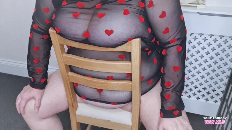 BBW_Wife: Vedere prin top - fetiș cu soție amatoare matură sexy mare și...