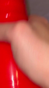 Profundo dentro do buraco apertado 'grooty' da Sra. Grinch