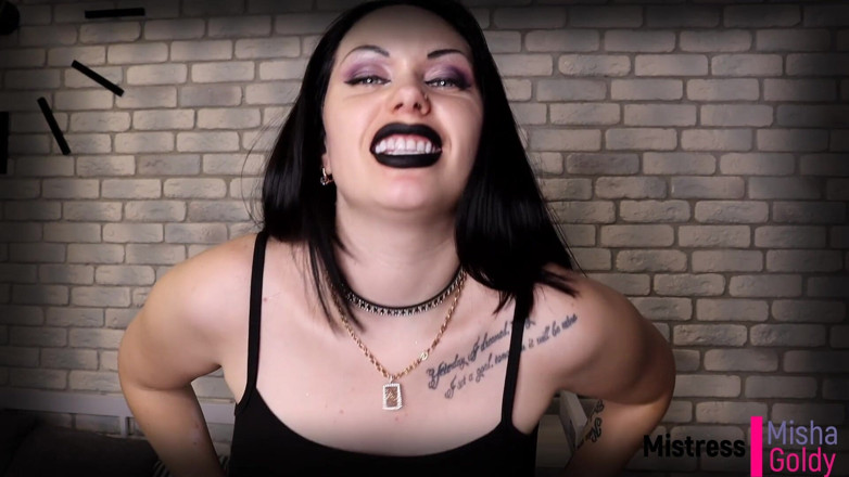 Goddess Misha Goldy: Кончай со мной каждый день в течение 1 месяца! День 14