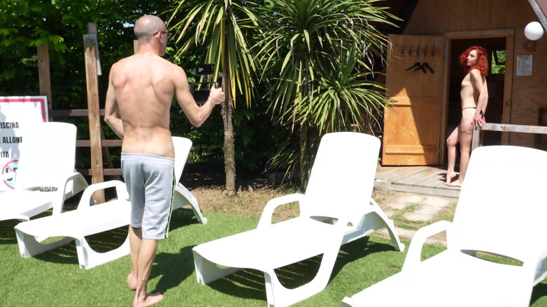 Ferrero anal experience: 4K Bts, Hard Rough Bg and Threesome at the Pool