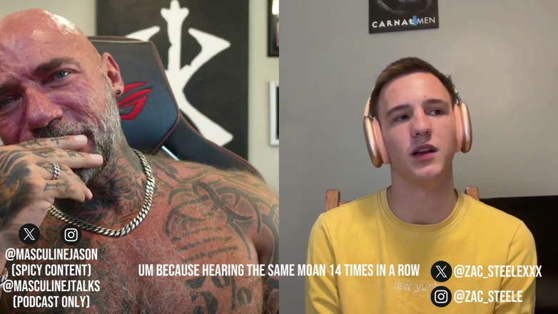 Raw and Uncensored with Masculine Jason: Porn Star Confessions - Zac Steele Episod 190