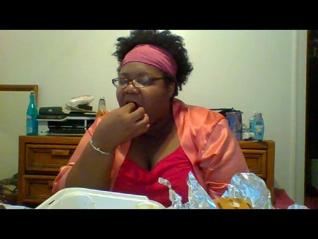 Sweety Racine: Cheeseburger Chompin' Chick