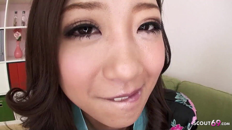 Asian porn collection: Japan teen with big tits and hairy pussy fucked by...