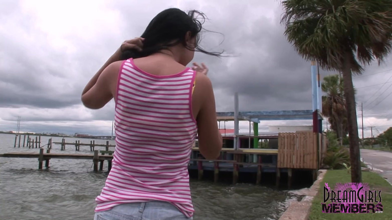 Dream Girls: Bella Bares Her Huge Tits and More Around Tampa