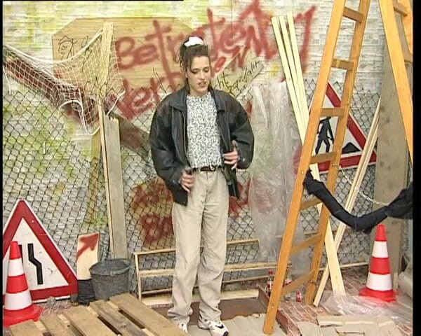 YOUR FIRST PORN: Wild and Perverted Sandy with a Full Program